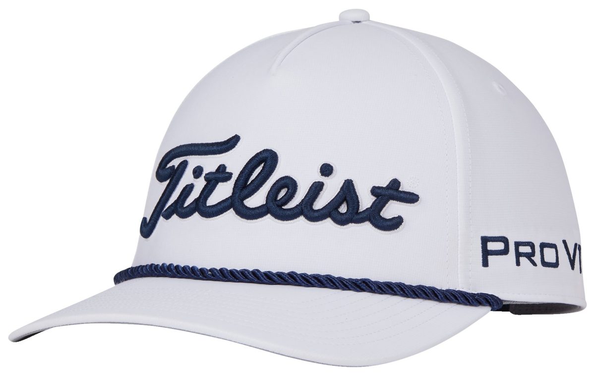 Titleist Tour Rope Golf Hat - White