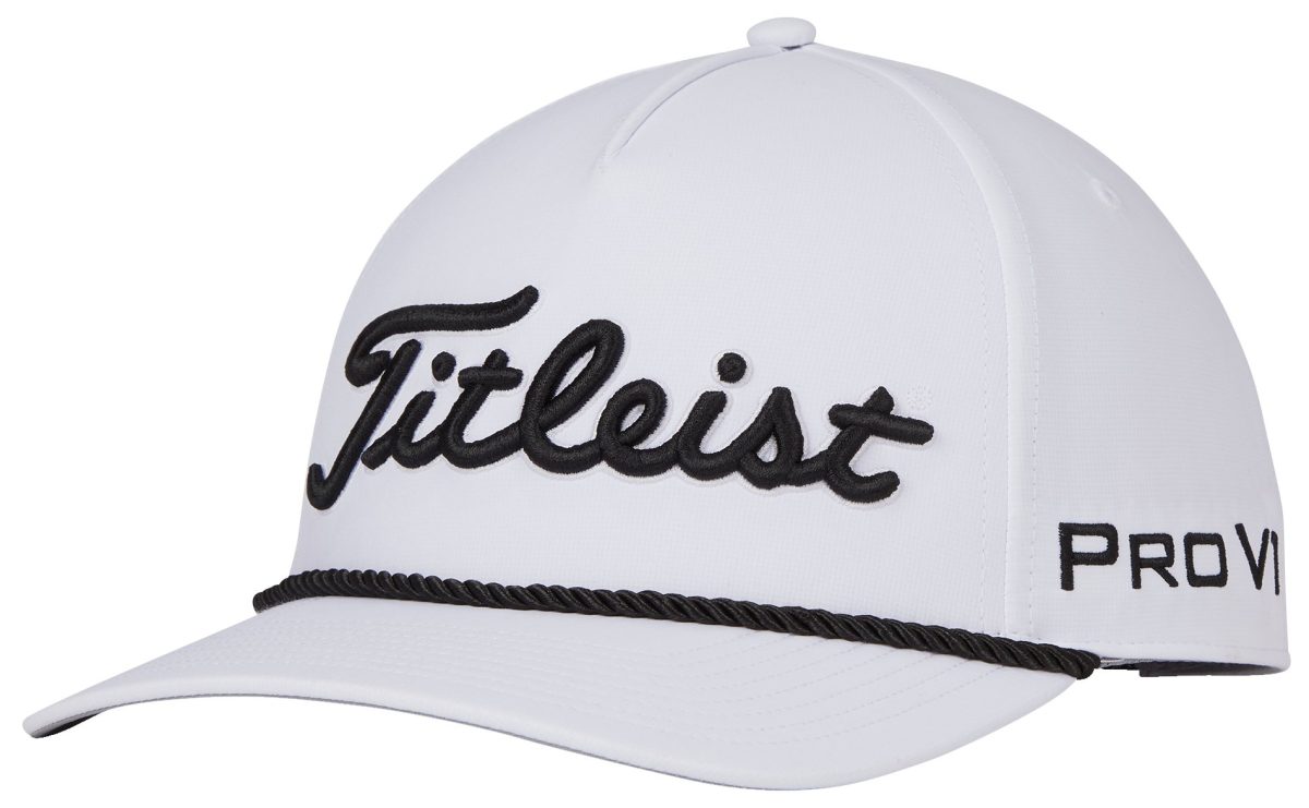 Titleist Tour Rope Golf Hat - White