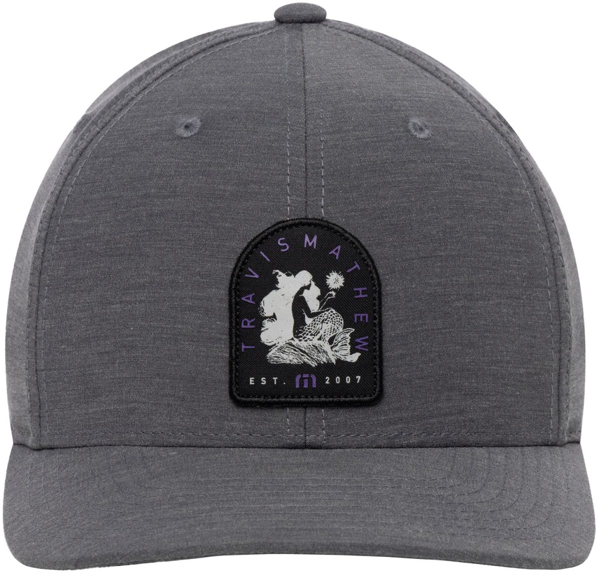 TravisMathew Myths And Legends Snapback Men's Golf Hat - Grey, Size: One Size