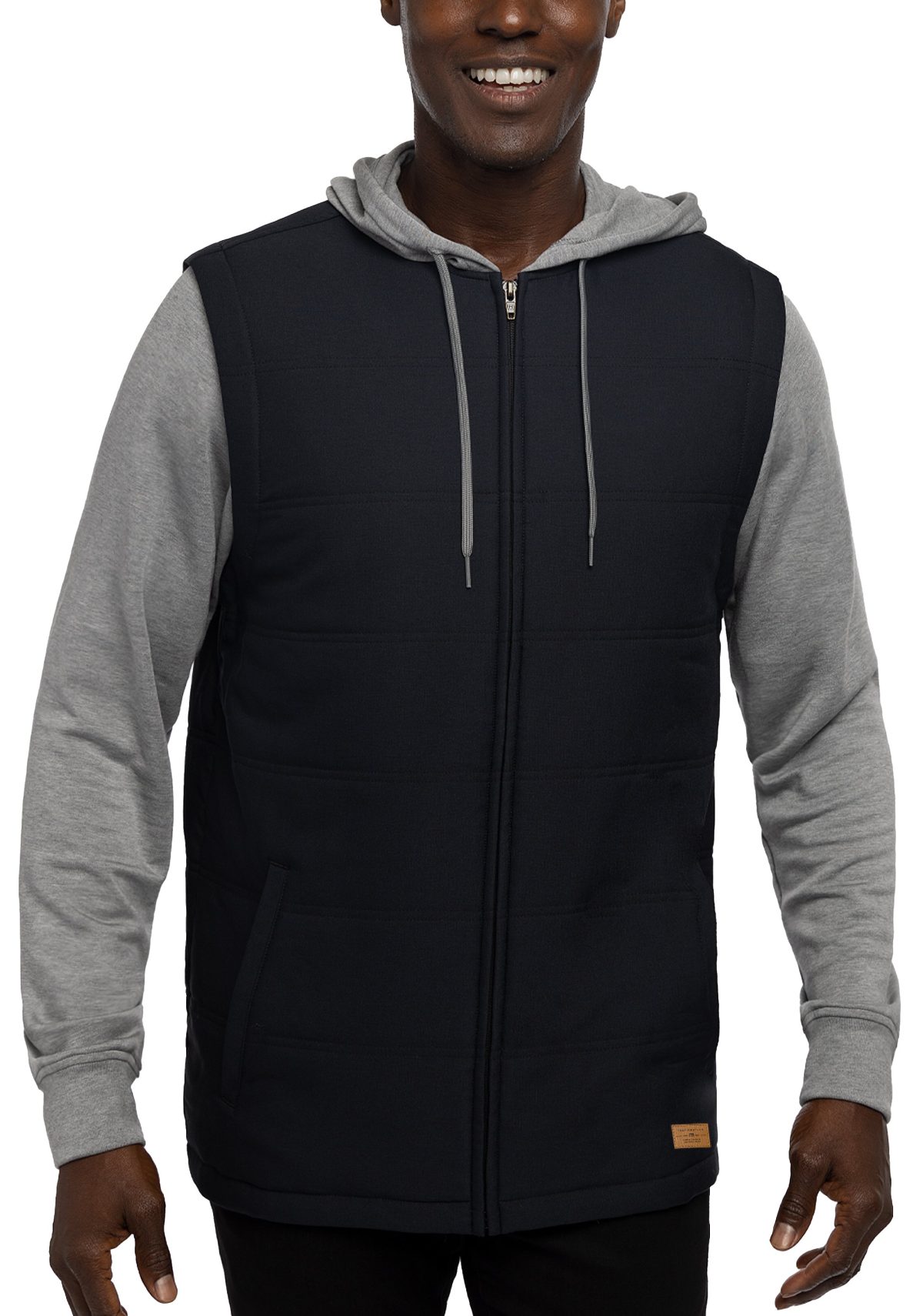 TravisMathew Scavenger Hooded Men's Golf Jacket - Black, Size: Small