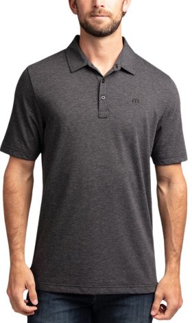 TravisMathew Zinna Men's Golf Polo Shirt 2024 - Black, Size: Small