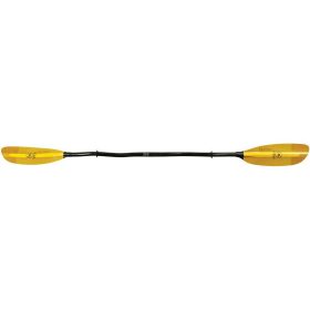 Werner Camano Fiberglass 2-Piece Paddle - Bent Shaft Orange, Standard,230cm