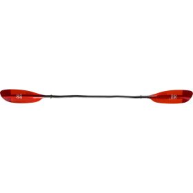 Werner Camano Fiberglass 2-Piece Paddle - Bent Shaft Red, Standard,240cm