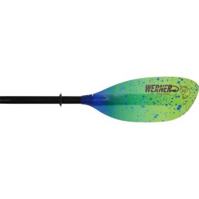 Werner Camano Hooked 2-Piece Leverlock 20 Fishing Paddle Catch Lime Drift, Standard, 220cm