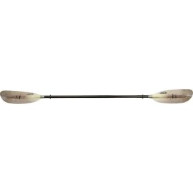 Werner Camano Hooked Fiberglass 2-Piece Paddle - Straight Shaft Hooked Scale Grey, Standard,250