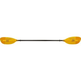 Werner Corryvrecken Fiberglass 2-Piece Paddle - Straight Shaft Amber, Standard,210cm