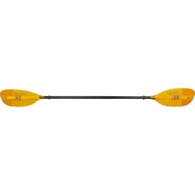 Werner Corryvrecken Fiberglass 2-Piece Paddle - Straight Shaft Amber, Standard,215cm