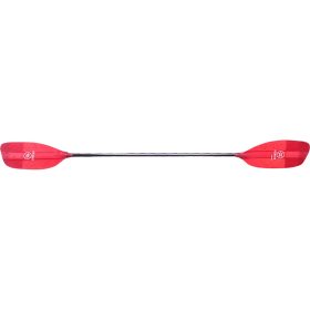 Werner Powerhouse Fiberglass 4-Piece Paddle - Straight Shaft Red, Standard,194-R30