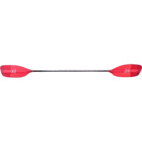 Werner Powerhouse Fiberglass 4-Piece Paddle - Straight Shaft Red, Standard,197-R45