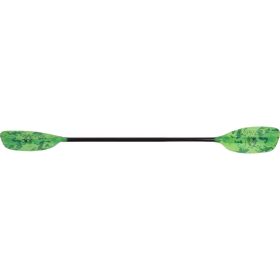 Werner Powerhouse Fiberglass Paddle - Straight Shaft Rave Green, Standard,197-R30