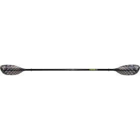 Werner Shuna 2-Piece Hooked Paddle - Straight Shaft Charcoal, 230cm