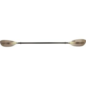 Werner Shuna 2-Piece Hooked Paddle - Straight Shaft Hooked Scale Grey, 230cm