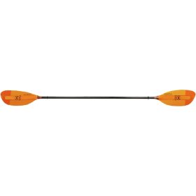 Werner Shuna Fiberglass 2-Piece Paddle - Straight Shaft Amber, Standard,205cm