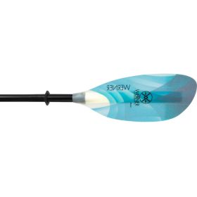 Werner Shuna Fiberglass 2-Piece Paddle - Straight Shaft Azul, Standard,205cm
