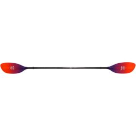 Werner Shuna Fiberglass 2-Piece Paddle - Straight Shaft Gradient Sunset, Small,205cm