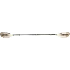 Werner Shuna Fiberglass 2-Piece Paddle - Straight Shaft Hooked/Grey Scales, Standard,230cm