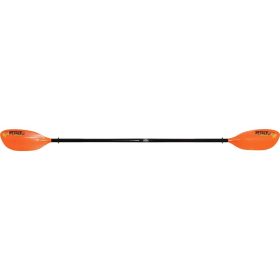 Werner Tybee Hooked FG IM 2-Piece Paddle - Straight Shaft Orange, Standard,220