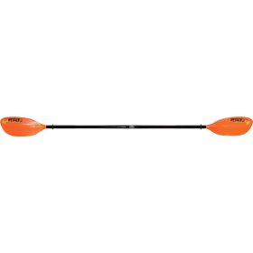 Werner Tybee Hooked FG IM 2-Piece Paddle - Straight Shaft Orange, Standard,250
