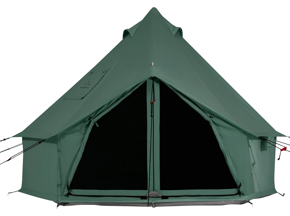 White Duck Outdoors Regatta 10' Water-Repellent Bell Tent - Forest Green