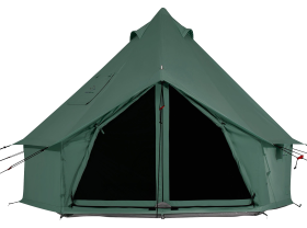 White Duck Outdoors Regatta 10' Water-Repellent Bell Tent - Forest Green