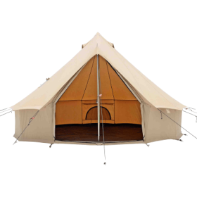 White Duck Outdoors Regatta 16.5' Water-Repellent Bell Tent - Sandstone Beige