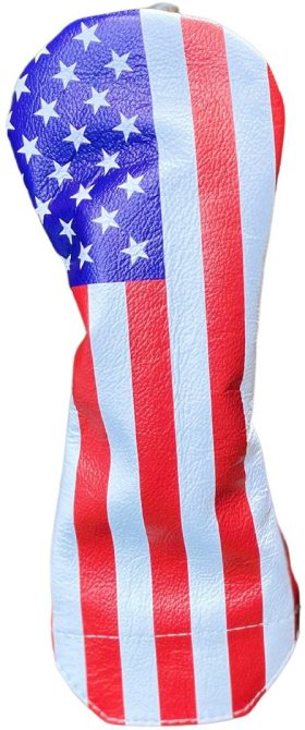 Winston Collection American Flag Leather Fairway Wood Headcover