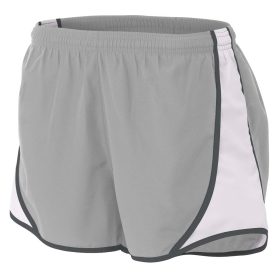 A4 Women's 3" Tennis Speed Shorts (Silver/Graphite)