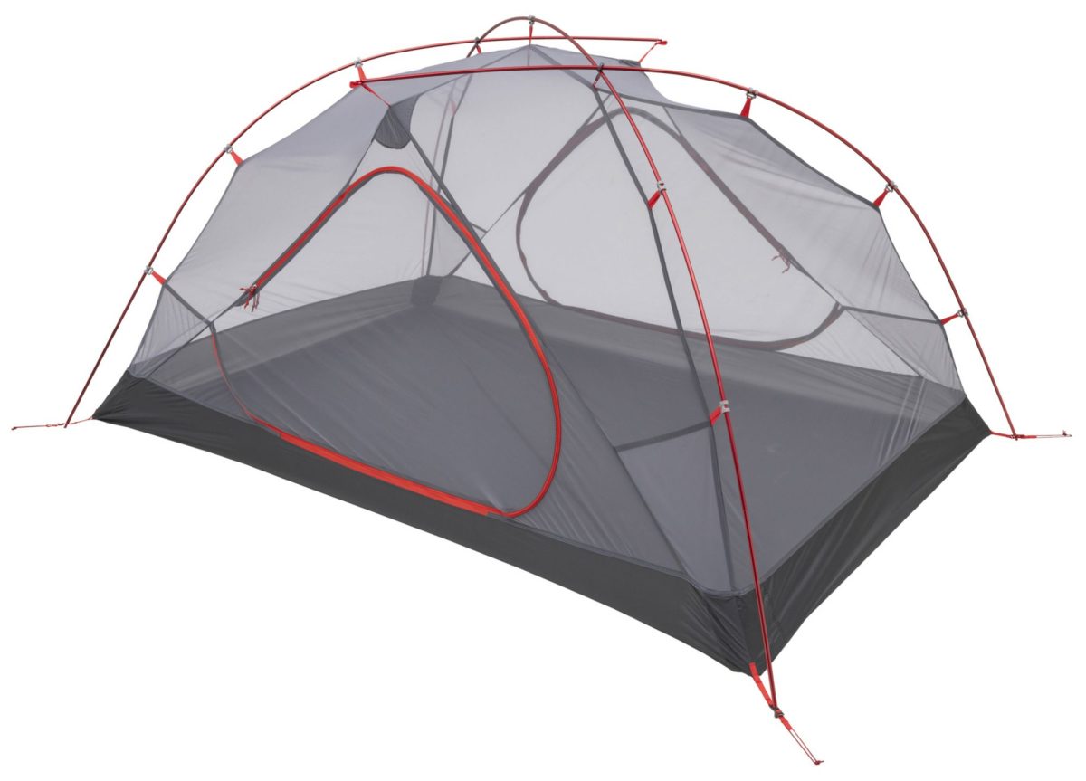 ALPS Mountaineering Helix 2 Tent, Charcoal/Red