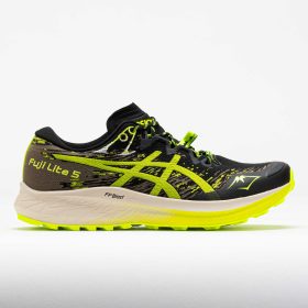 ASICS Fuji Lite 5 Men's Trail Running Shoes Black/Safety Yellow