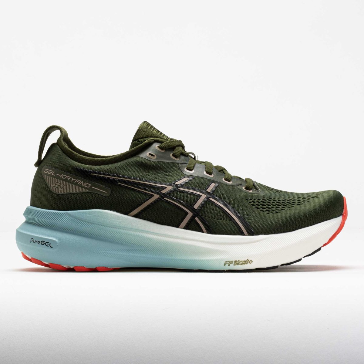 ASICS GEL-Kayano 31 Men's Running Shoes Smog Green/Black