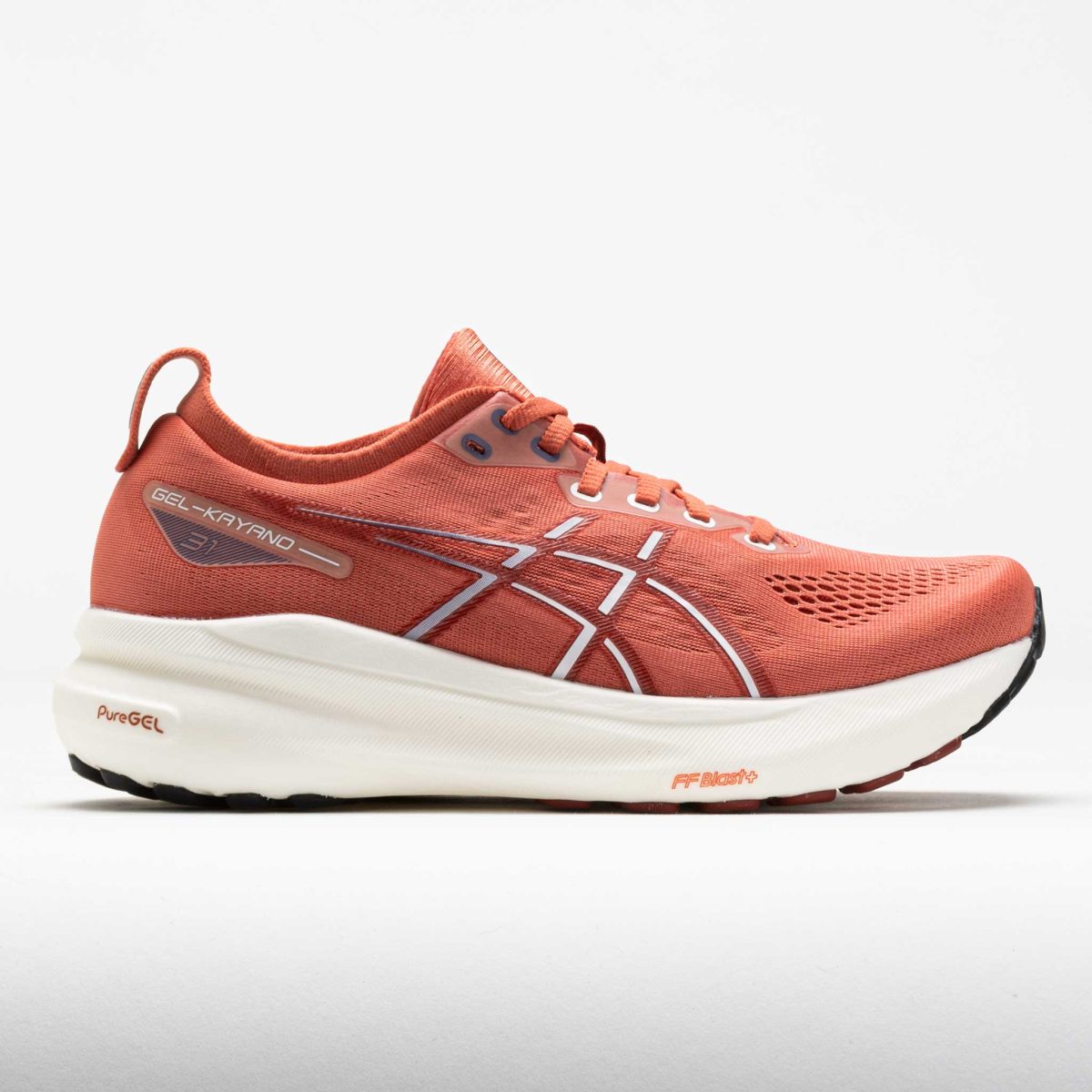 ASICS GEL-Kayano 31 Women's Running Shoes Desert Red/White