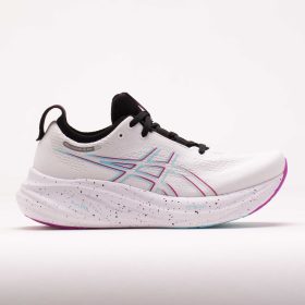 ASICS GEL-Nimbus 26 Women's Running Shoes White/Soothing Sea