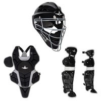 All-Star Top Star Youth NOCSAE Catcher's Kit in Black