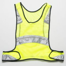 Amphipod Full-Visibility Reflective Vest Reflective, Night Safety Hi-Viz Green