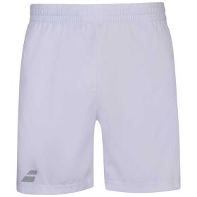 Babolat Men's Play Tennis Shorts (White/White)