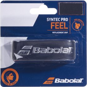 Babolat Syntec Pro Replacement Grip (Black/Silver)