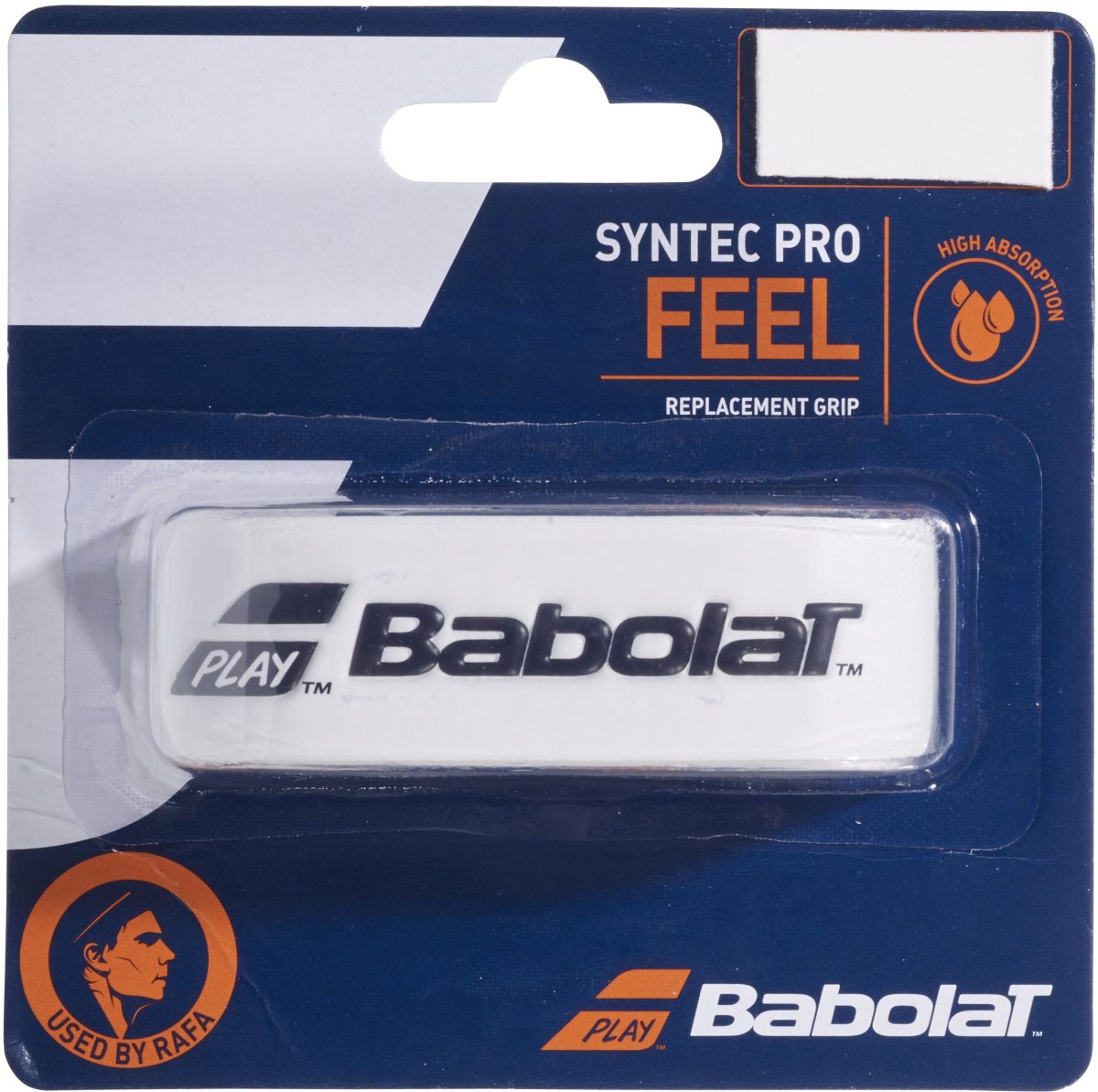 Babolat Syntec Pro Replacement Grip (White)