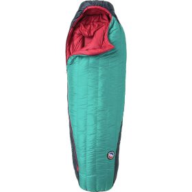 Big Agnes Daisy Mae Sleeping Bag: 15F Down - Women's Aqua/Navy, Petite/Left Zip