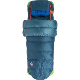 Big Agnes Lost Ranger 3N1 Sleeping Bag: 0F Down Legion Blue/Tapestry, Long/Right