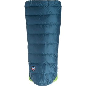 Big Agnes Lost Ranger 3N1 Sleeping Bag: 15F Down Legion Blue/Tapestry, Long/Right