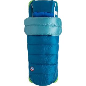 Big Agnes Roxy Ann Sleeping Bag: 15F Down - Women's Lyons Blue/Teal, Long