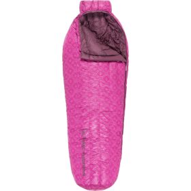 Big Agnes Roxy Ann Sleeping Bag: 15F Down - Women's Raspberry Shibori Print, Petite/Left Zip