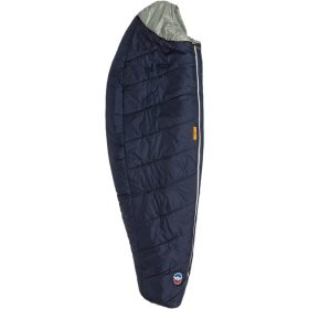 Big Agnes Sidewinder Camp Sleeping Bag: 35F Synthetic Indigo/Gray, Long