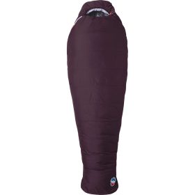 Big Agnes Torchlight Camp Sleeping Bag: 35F Synthetic - Women's Plum/Lavender, Reg/Right Zip