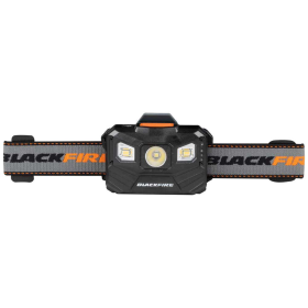 Blackfire 400-Lumen Auto-Off Rechargeable Headlamp