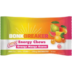 Bonk Breaker Energy Chews OMG (Orange/Guave/Mango), Box of 10 Packs