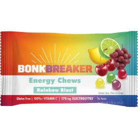 Bonk Breaker Energy Chews Rainbow Blast, Box of 10 Packs