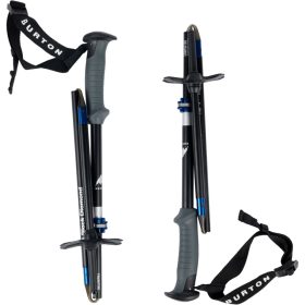 Burton x Black Diamond Compactor Poles Black/Blue, S