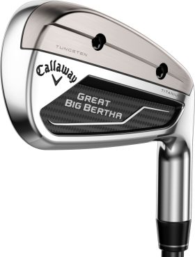 Callaway Great Big Bertha Irons - LEFT - 4-PW - NS PRO 85 REG - Golf Clubs