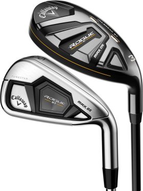 Callaway Rogue ST MAX OS Hybrid Combo Iron Set - 4H,5H,6-AW - STIFF - RIGHT - Golf Clubs